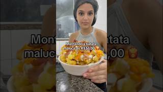 ACHARAM CARO 😱🥰 lanche lanchonete batata viralshorts [upl. by Tatum]