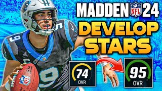 Madden 24 Player Progression Guide  How to Develop Stars at ANY Position [upl. by Mylo]