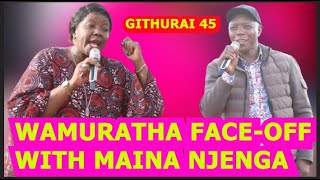 CONFUSIONHON ANN WAMURATHA CLASH WITH X MUNGIKI LEADER MAINA NJENGA OVER BODABODA SACCO [upl. by Abad]