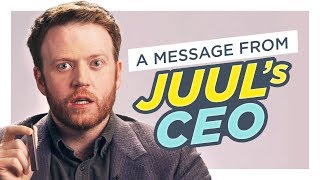 JUUL CEO No More Advertising to Kids [upl. by Strage]