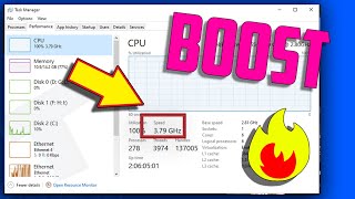 How to Boost Processor or CPU Speed in Windows 10 For Free 3 Tips [upl. by Sells]