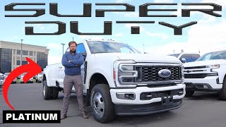 NEW Ford F350 Dually Platinum Just Dont Look At The Price Tag [upl. by Azitram466]