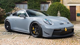 Porsche 992 GT3 Manthey Racing walk around [upl. by Grogan]