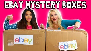 Ebay Mystery Box Haul Jenn vs Thia Unboxing Video Totally TV [upl. by Stillas]