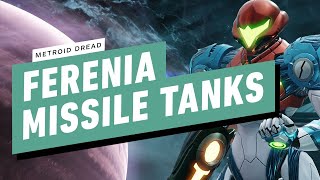 Metroid Dread  All Ferenia Missile Tank Locations [upl. by Iives]