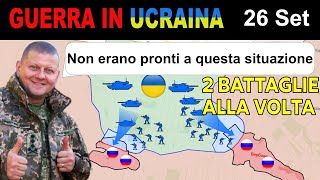 26 Set Costanti e Implacabili UCRAINI ASSALTANO DUE INSEDIAMENTI ALLA VOLTA  Guerra in Ucraina [upl. by Bertila729]