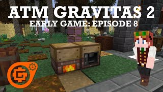 ATM Gravitas 2 Early Game Ep8 Breaking into Gregtech Steam Age [upl. by Ttoile]