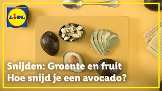 Hoe snij je een avocado 🥑 [upl. by Fromma]