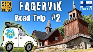 FAGERVIK 1 🇫🇮 Road Trip in Finland 2 🚐 Micro camper van conversion  Van life Travel [upl. by Madi]