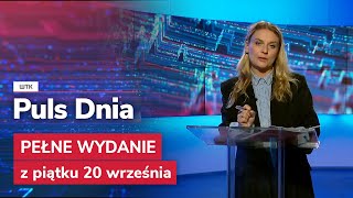 Puls Dnia z piątku 20 września [upl. by Ostler]