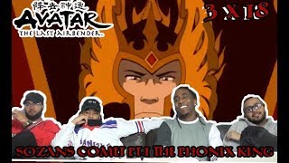 Avatar The last Airbender 3 X 18 quotSozins Comet Pt1 The Phoenix Kingquot ReactionReview [upl. by Elicec]