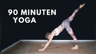 Yoga Vinyasa Flow  90 Minuten Yoga für Fortgeschrittene [upl. by Lladnarc]