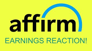 Affirm stock earnings reaction  An AFRM chart analysis [upl. by Jair762]