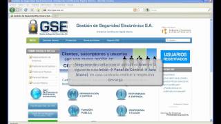 Manual de Instalación Certificados Digitales GSE por Token [upl. by Ycak]