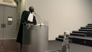 Soirée des éloquences francophones 2019  Duel sur Carola Rackete Jacques MUKONKA SEFU  Accusation [upl. by Lonee]