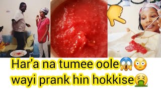 Prank wayyoo Jiraa timaatimii daakeen nyaachiseen na reebee oole😱😂 [upl. by Ray]