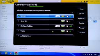 Configuração Adaptador wifi smart tv samsung [upl. by Haleeuqa]