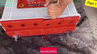 how to tubular battery repair Phoenix batterys tubular purana battery repairing Osaka China battery [upl. by Tebzil]