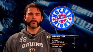 Jaromir Jagrs Favourite Player Growing Up Was Jaromir Jagr [upl. by Gherlein]