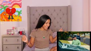 Bad Bunny ft Chencho Corleone  me porto bonito official video REACTION [upl. by Shepperd]