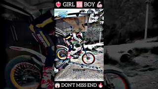 WAIT FOR END 😱💪🏼 bikergirl bikestunt motovlog shorts livebigagency 4rabetind [upl. by Ado]