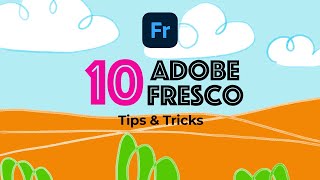 10 Must know Adobe Fresco tips 2020 [upl. by Garges]