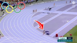 Women’s 4x400m relays heats Olympic games paris 2024 [upl. by Erdnoid835]