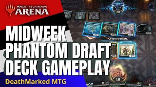 Magic the Gathering Arena Midweek Phantom Draft Game No 1 [upl. by Chainey989]