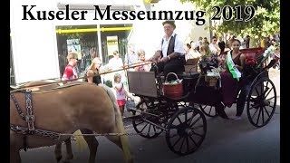 Kuseler Herbstmesse 2019 Festumzug  Messeumzug 2019 Kusel [upl. by Yahsan]