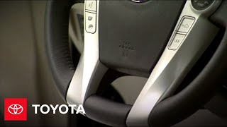 2010 Prius HowTo Safety amp Security  Toyota [upl. by Nada]