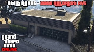 GTA 5 Online PS4  Stilt House 2868 Hillcrest Ave [upl. by Norat657]