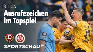 Dynamo Dresden  Wehen Wiesbaden Highlights 3 Liga 35 Spieltag  Sportschau [upl. by Yoreel]