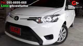 แต่งรถ Vios 2013 แต่งไฟ Projector Xenon Tel 0956699668  0965505504 [upl. by Llednew]