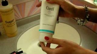 Product Review  Curel Makeup Cleansing Gel [upl. by Bartholemy451]