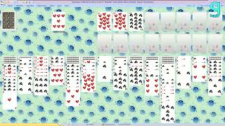 SolSuite Solitaire Spider 2 Suits 4 Decks game [upl. by Dry445]