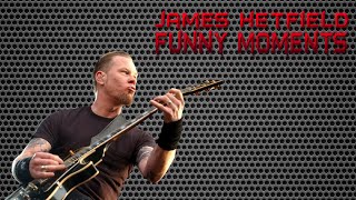 James Hetfield Funny Moments [upl. by Rodmur]