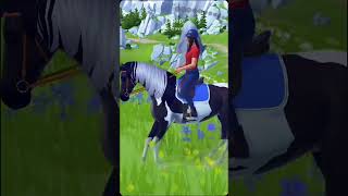 Les pies part 1  leurs allures 😍 horse etg cheval pie jeu trend coeurdesoie gaming [upl. by Gnav]