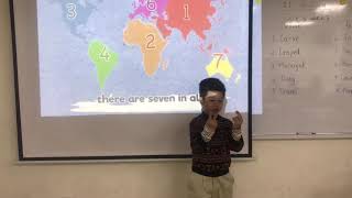 7 continents song  Minh Khoi  2a1 [upl. by Hsirehc]