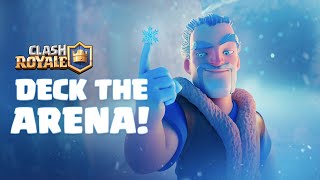 Clash Royale Animation ❄️ Deck the Arena [upl. by Nazarius]