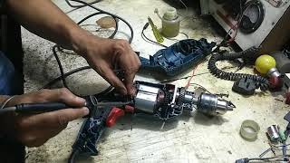 HOW TO REPAIR BOSCH GSB 13 RE DRILL BY GURINDER SINGH [upl. by Cozza]