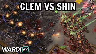 Clem vs SHIN TvZ  WardiTV Mondays 2 StarCraft 2 [upl. by Elfreda988]