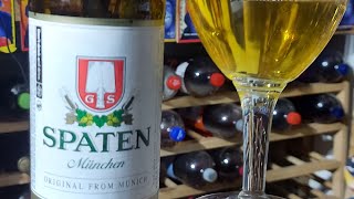 New at Aldi  Spaten Munchen Oktoberfest Lager Review [upl. by Leinaj34]