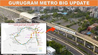 Gurugram metro approved by central government  Metro Projects in Gurgaon  Papa Construction [upl. by Hannad]