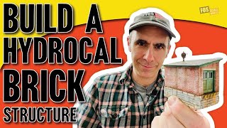 Build a Hydrocal Brick Structure for Your Model Railroad [upl. by Ingraham475]