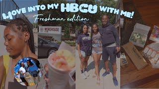 MOVE INTO MY HBCU WITH ME Freshman Year  Spelman College Edition [upl. by Ennazus]