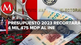 Diputados perfilan recorte de 4 mil 475 mdp al INE en Presupuesto 2023 [upl. by Alakam]