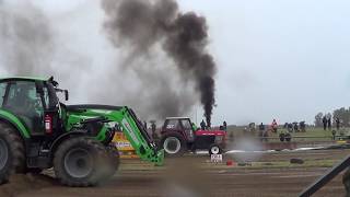 Zetor 12011 Hot Farm 5700 kg Full Pull Laholm Sweden 7102017 [upl. by Llennoc]