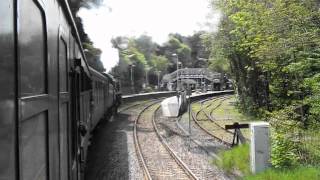 Great Railway Journey 70013 Oliver Cromwell 1z27 THE CORNISHMAN part 4 19th May 2012 [upl. by Hum]