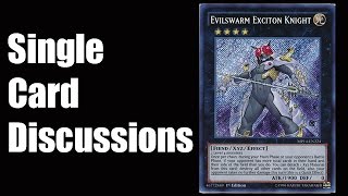 Single Card Discussions Evilswarm Exciton Knight [upl. by Sibelle787]