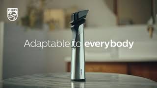 Adaptable to every body Philips Allinone trimmer [upl. by Htebazila]